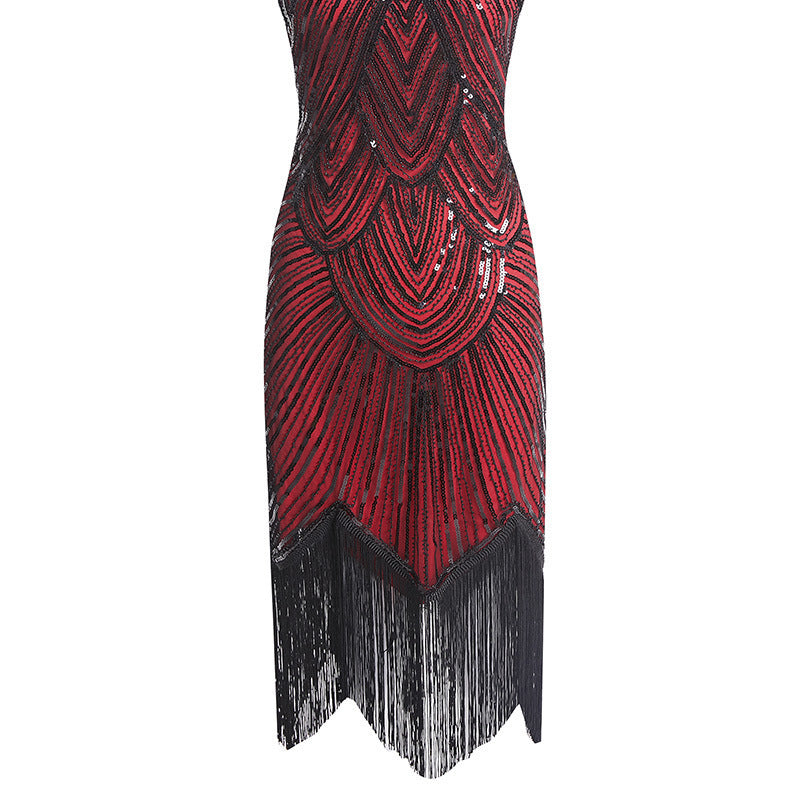 Gatsby Glam Fringe Cocktail Dress
