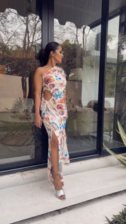 Oceana One-Shoulder Maxi Dress