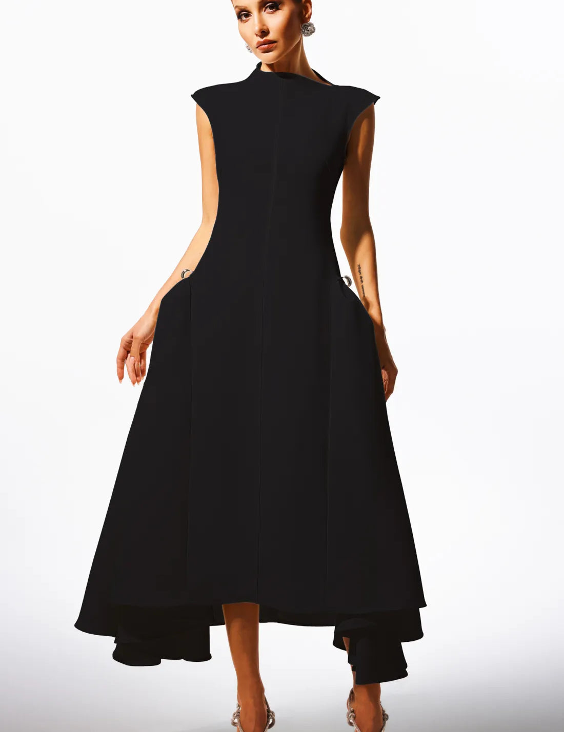 Cloud Whisper A-line Dress