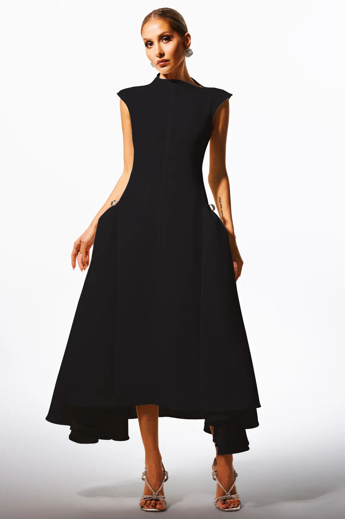 Cloud Whisper A-line Dress