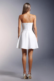 Starlit Noir Mini Dress