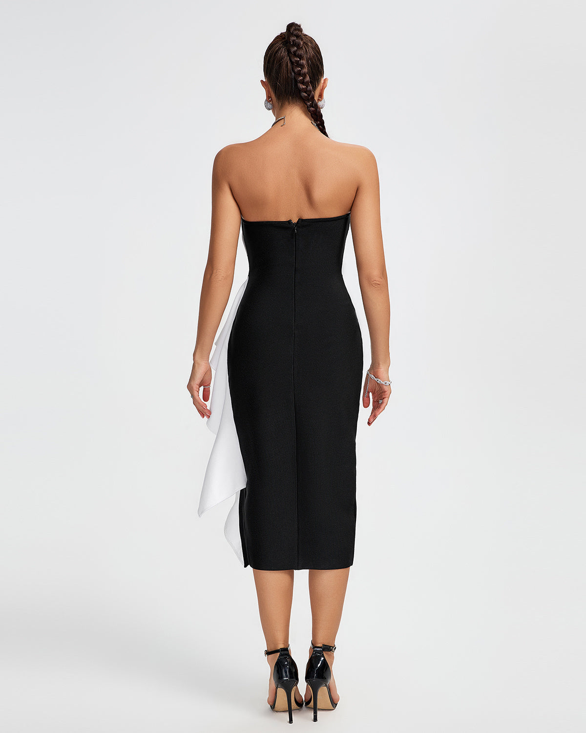 Black Orchid Statement Dress