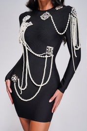 Kira Pearl Bandage bodyfit Label Dress