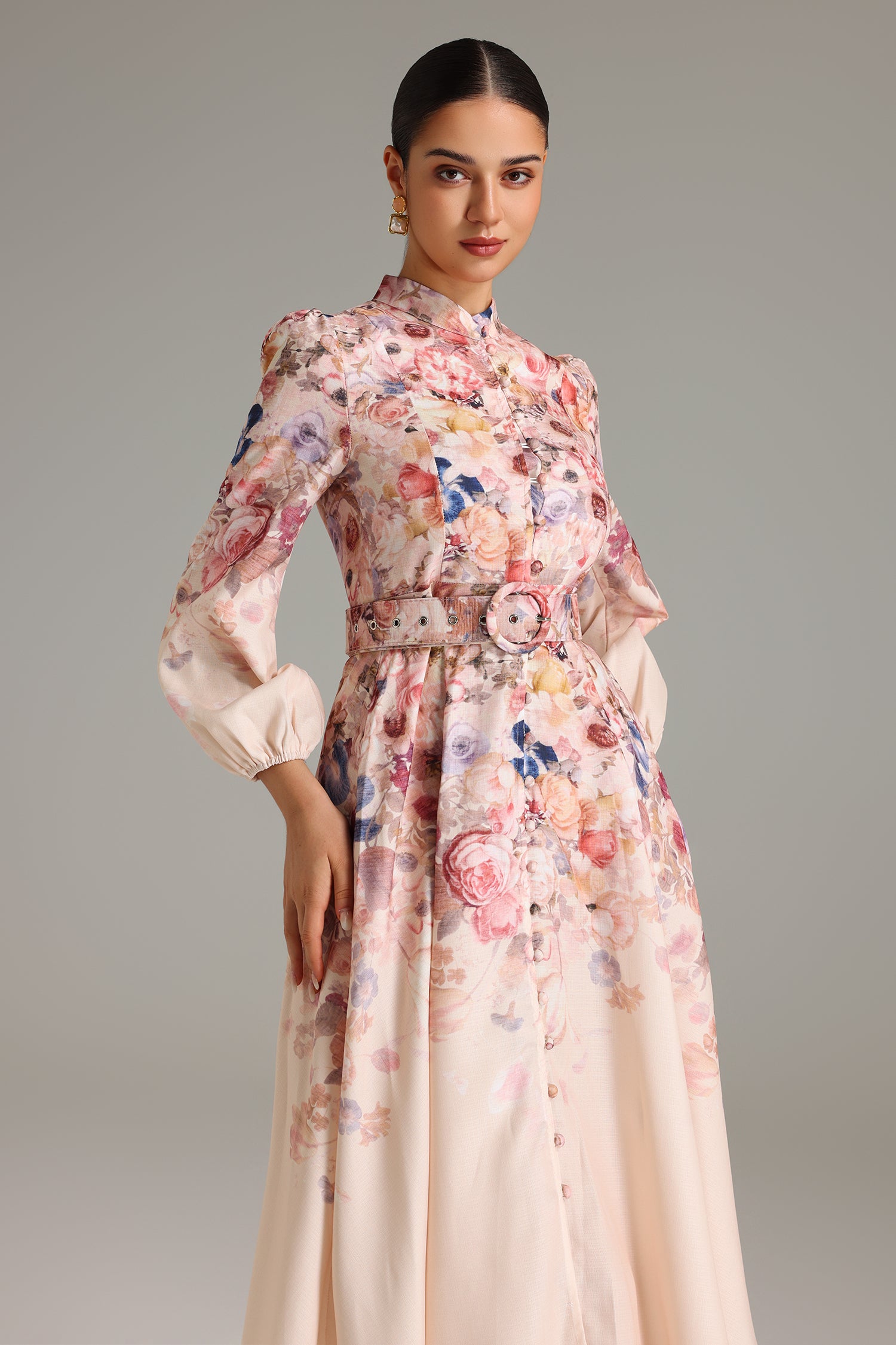 Rose Rhapsody Fit-and-flare Dress