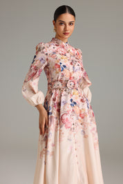 Rose Rhapsody Fit-and-flare Dress