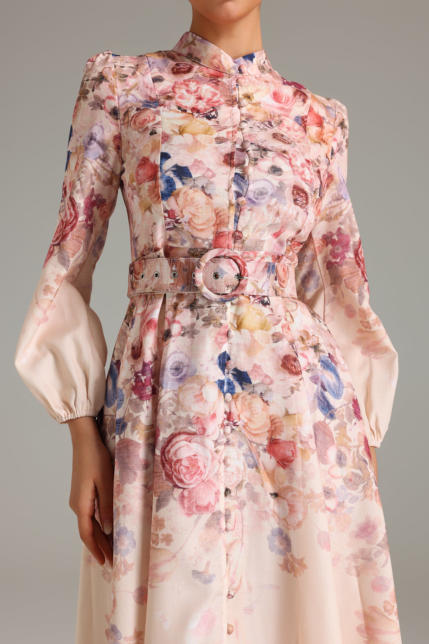 Rose Rhapsody Fit-and-flare Dress