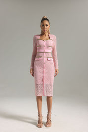 Matilda Lace Mini Label Dress