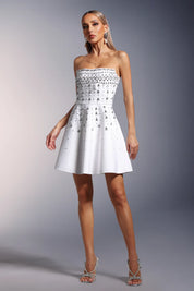 Starlit Noir Mini Dress