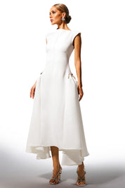 Cloud Whisper A-line Dress
