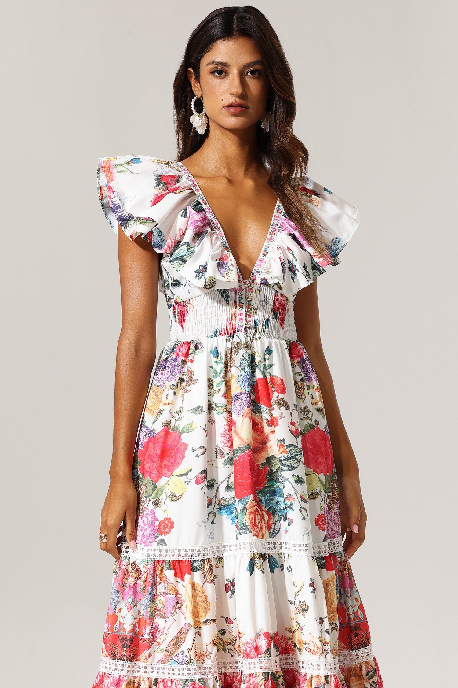 Fiesta Flora Bohemian Dress