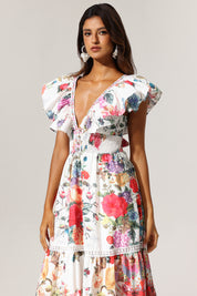 Fiesta Flora Bohemian Dress