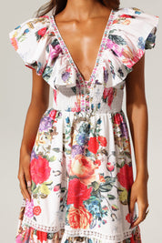 Fiesta Flora Bohemian Dress