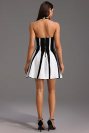 Black & White Stripe Dress