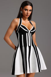 Black & White Stripe Dress