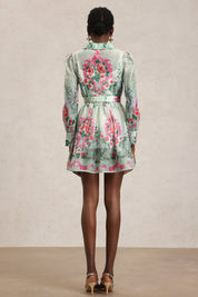 Emerald Bloom Dress