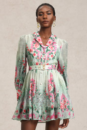 Emerald Bloom Dress