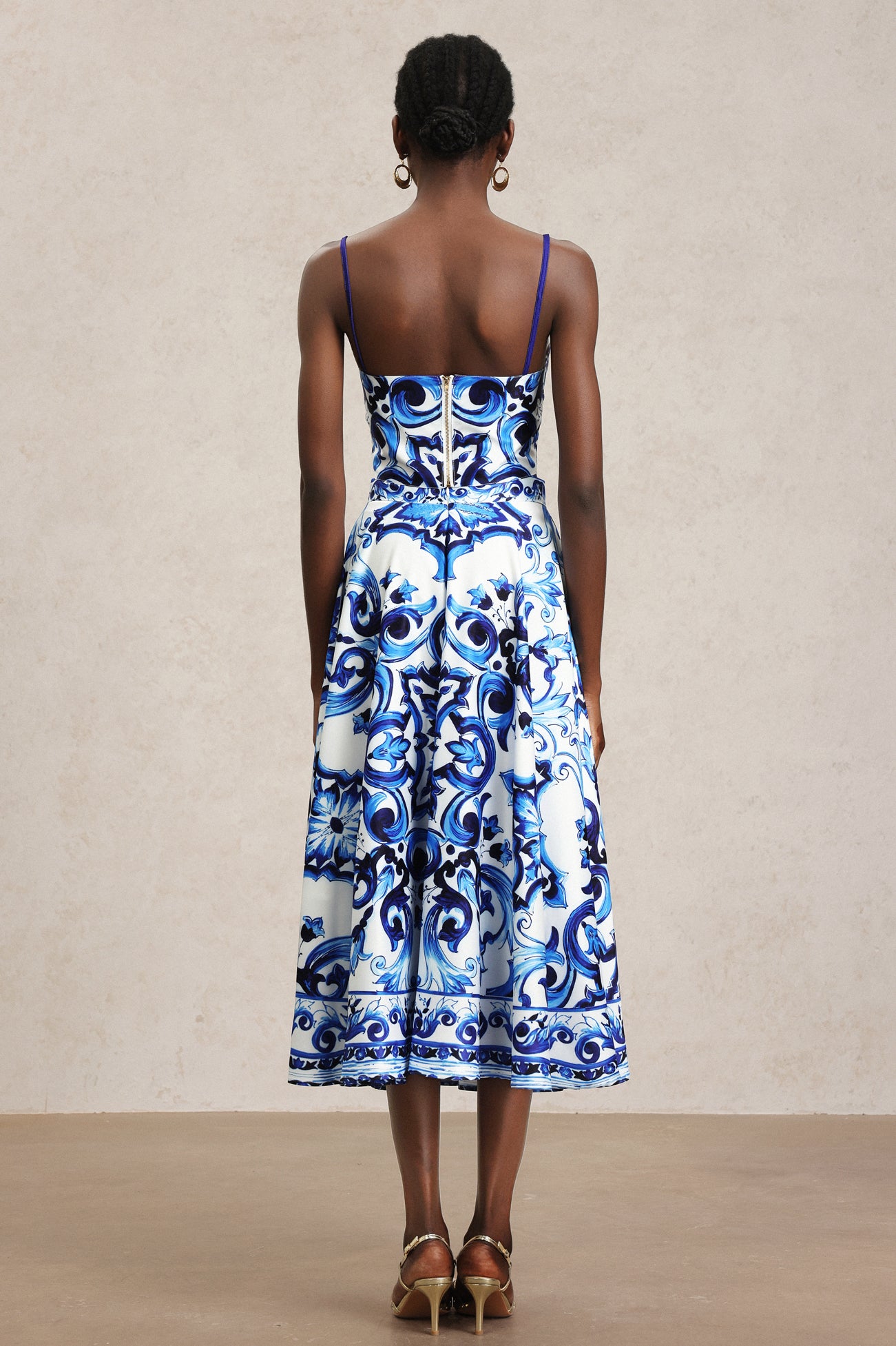 Royal Delft Bloom Skirt & Top