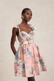 Blush Bloom Mini Dress
