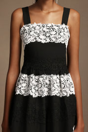 Monochrome Lace Harmony
