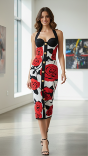 Red Rose Affair Dress