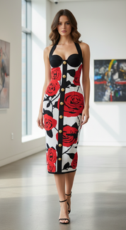 Red Rose Affair Dress
