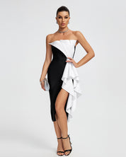 Black Orchid Statement Dress