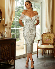 The Silver Siren Soirée Dress