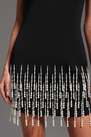 Midnight Fringe Muse Dress