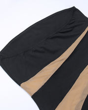Midnight Cut-Curve Strapless Bodycon Dress
