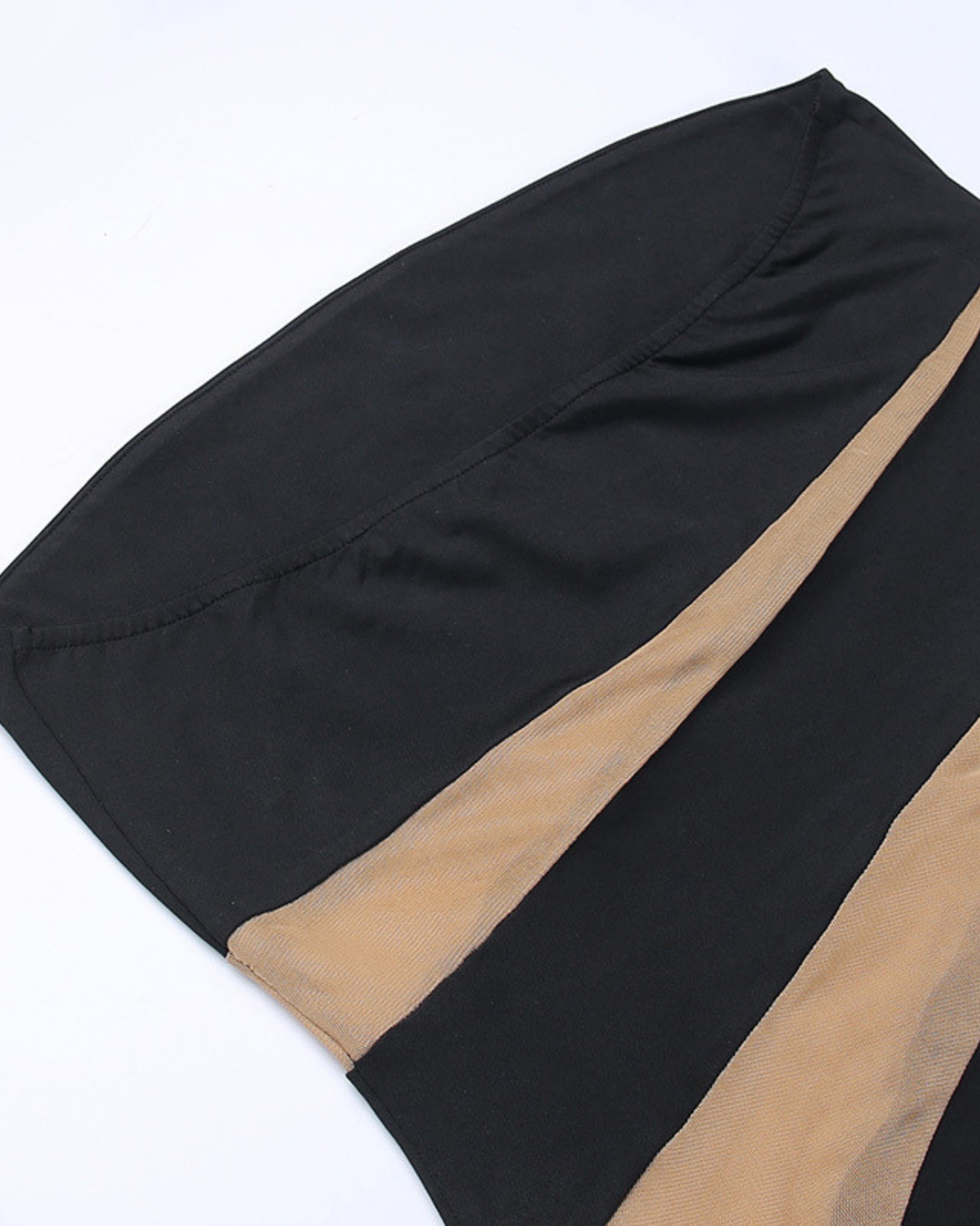Midnight Cut-Curve Strapless Bodycon Dress
