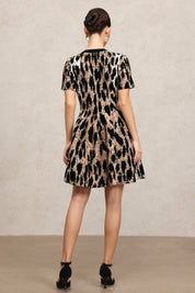 Leopard Print Mini Dress
