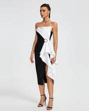 Black Orchid Statement Dress