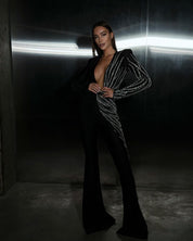 Arabella Sequins Black Label Jumpsuit