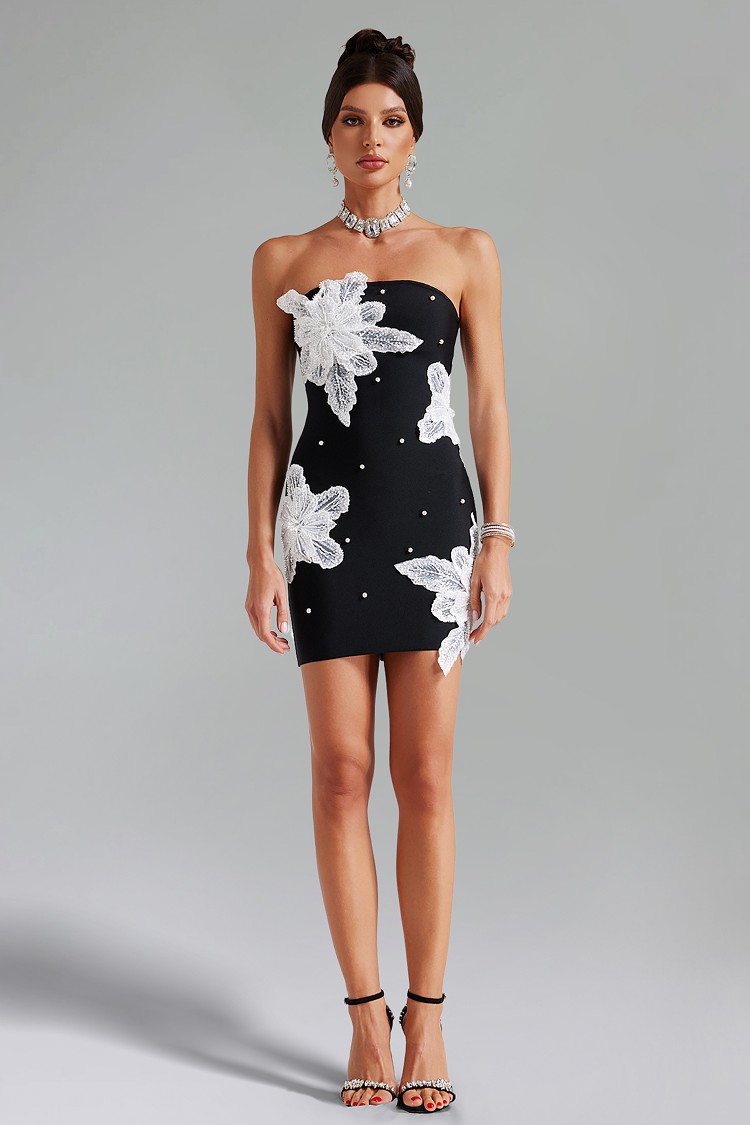Parisian Bloom  Bandage Tube label  Dress