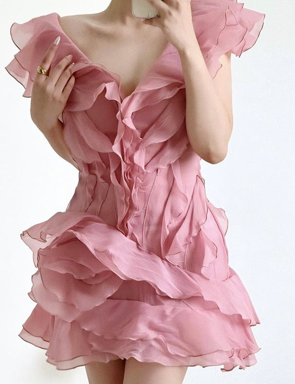 Dream Petal Organza Dress