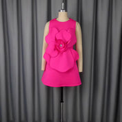 Petal Pop Statement Dress