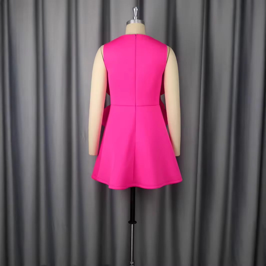 Petal Pop Statement Dress