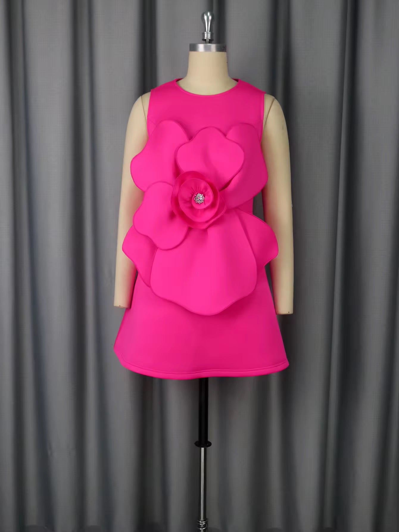 Petal Pop Statement Dress