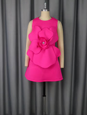 Petal Pop Statement Dress