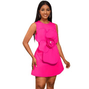 Petal Pop Statement Dress