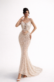 Celestial Empress Pearl Gown