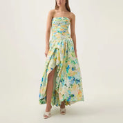 Aura Lotus Gown