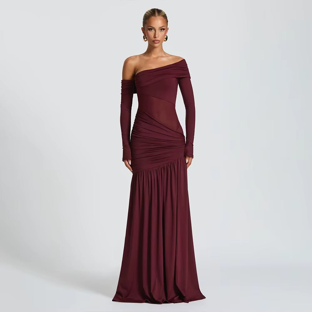 Midnight Merlot Dress
