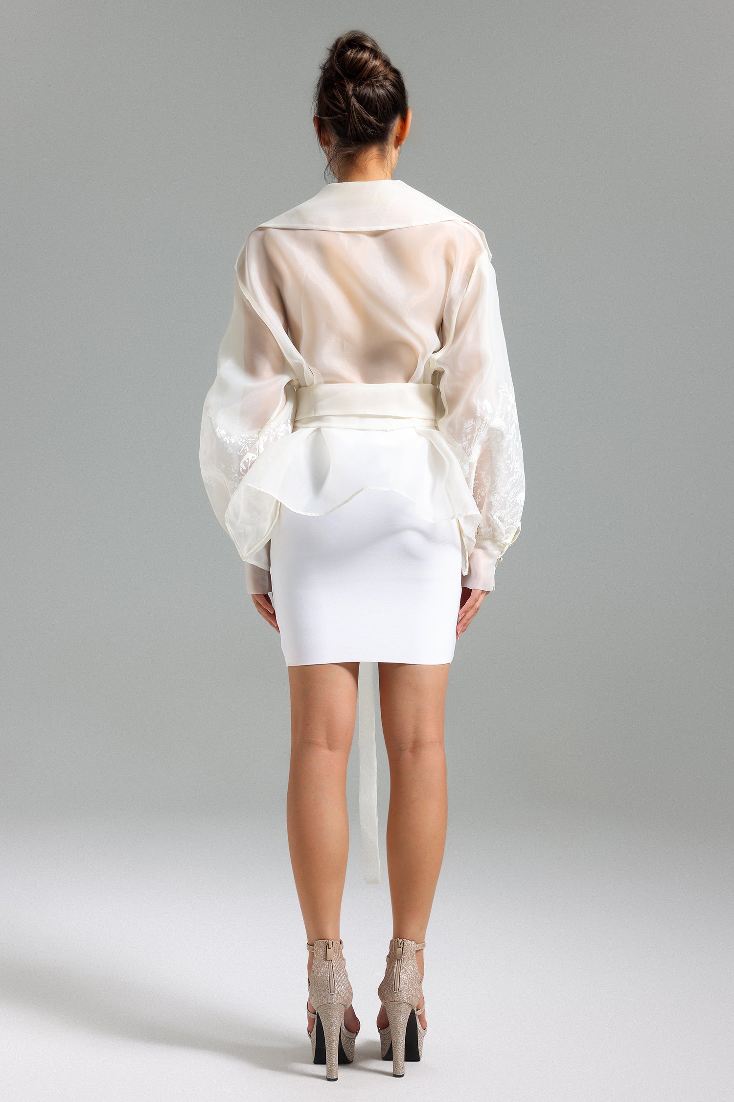 Serene Luxe Organza Top