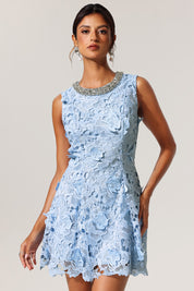 Icy Lace Charm Dress
