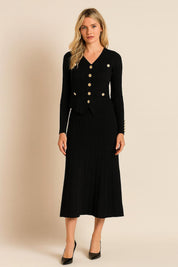 Velora Luxe Ribbed Co-ord Set