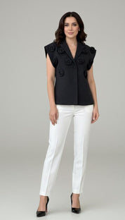 Urban Chic Floral Embellished Blazer