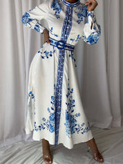 Royal Porcelain Bloom Gown