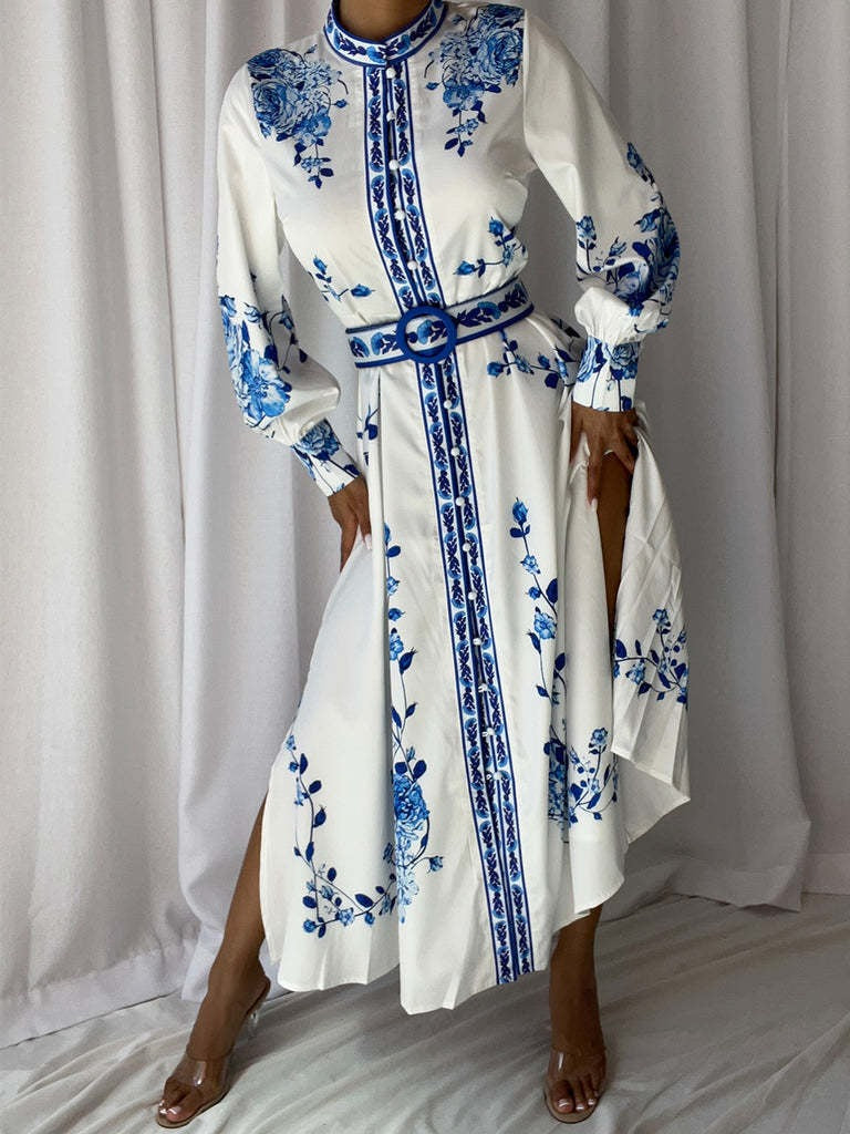 Royal Porcelain Bloom Gown
