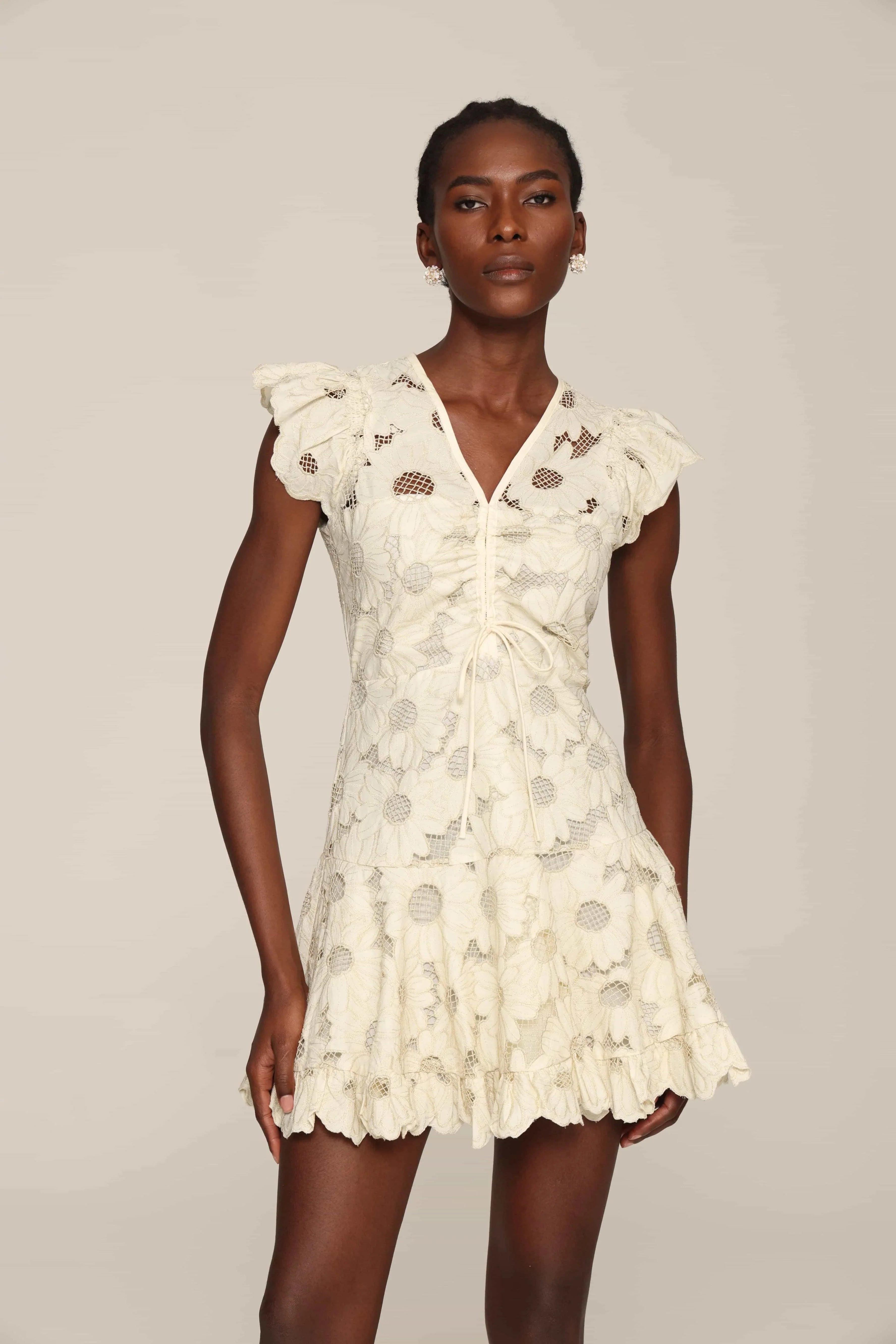 Line Mini Dress